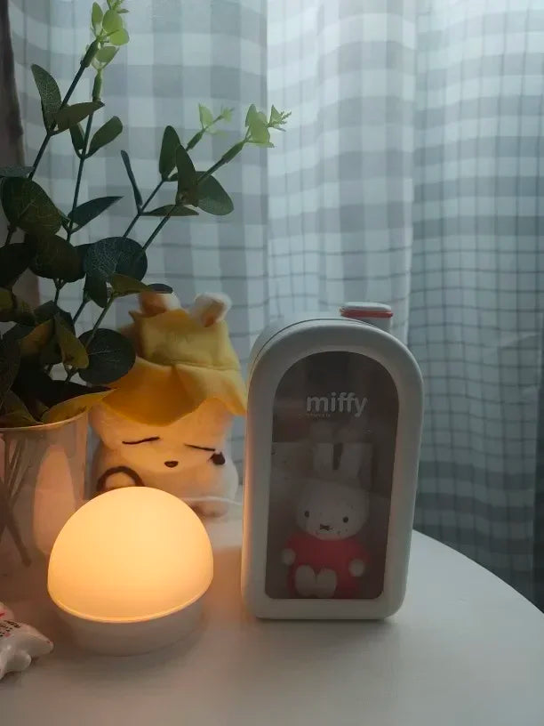 MiffyMist – Cute & Compact USB Humidifier with Night Light for Bedroom & Home