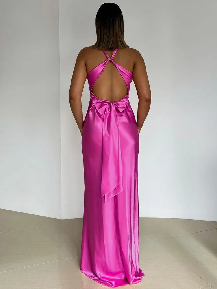 Celeste – Sleeveless Women's Evening Dress
