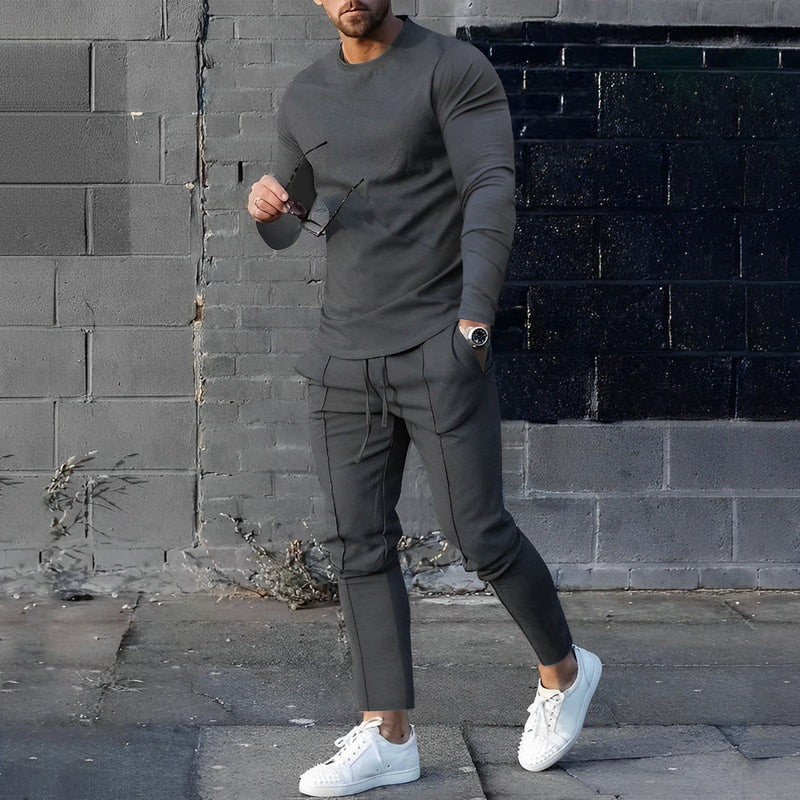 Variant image for Adrianus - Men's Shorts and T-Shirt Set, Lightweight and Stylish Comfort-16