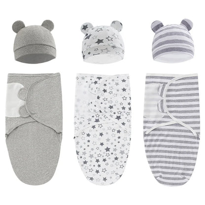 CloudNest - Soft Baby Swaddle Set