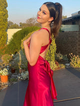 Celeste – Sleeveless Women's Evening Dress