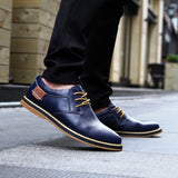 Men's Leather Dress Shoes | Classic Brogue Style