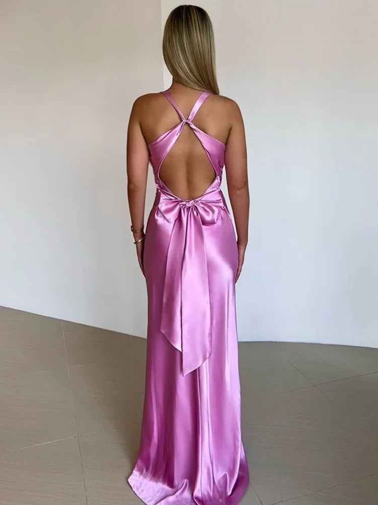 Celeste – Sleeveless Women's Evening Dress