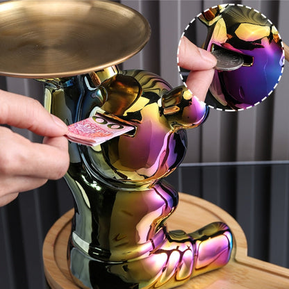 BearVault – Playful Coin Bank with Transparent Design