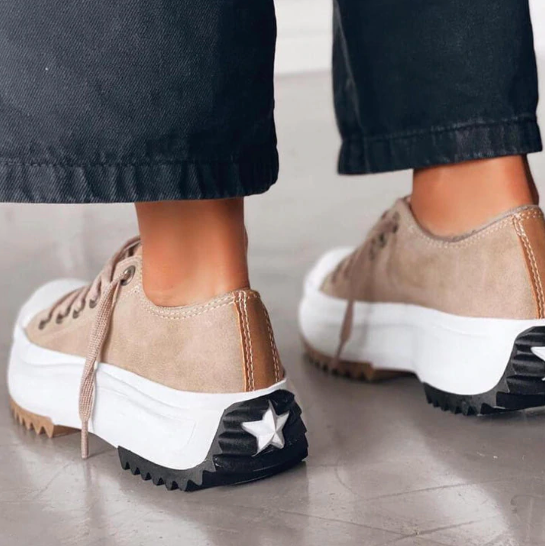 Brenda - Women's Trendy Chunky Sole Sneakers