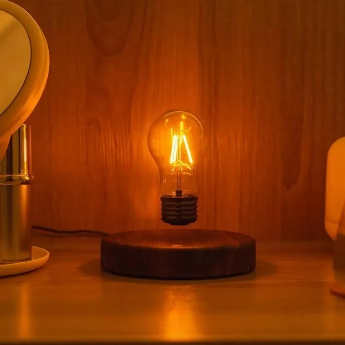 LumiFloat - Innovative Floating LED Lamp with 360-Degree Rotation and Modern Design-4
