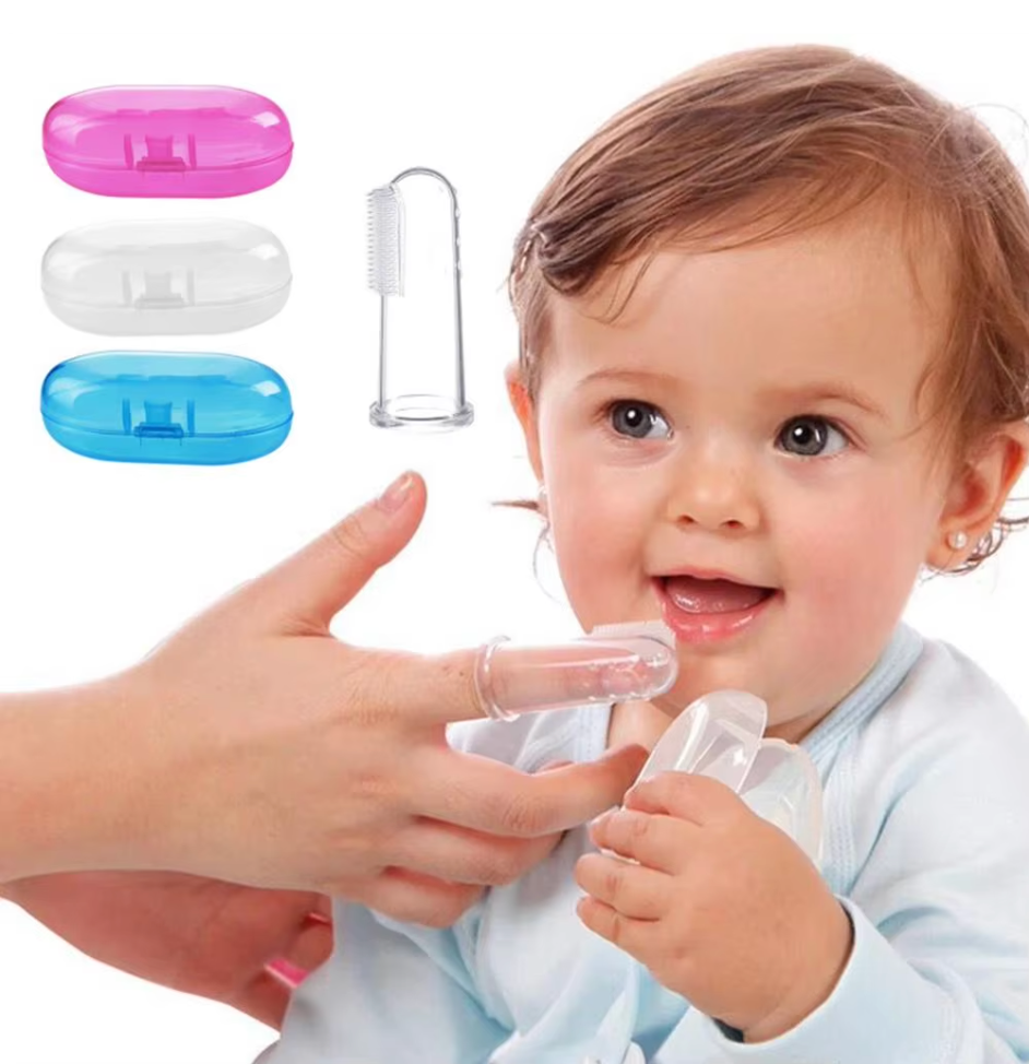 Soft Silicone Baby Finger Toothbrush