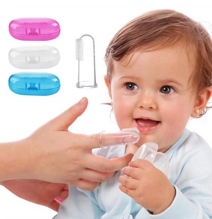 Soft Silicone Baby Finger Toothbrush