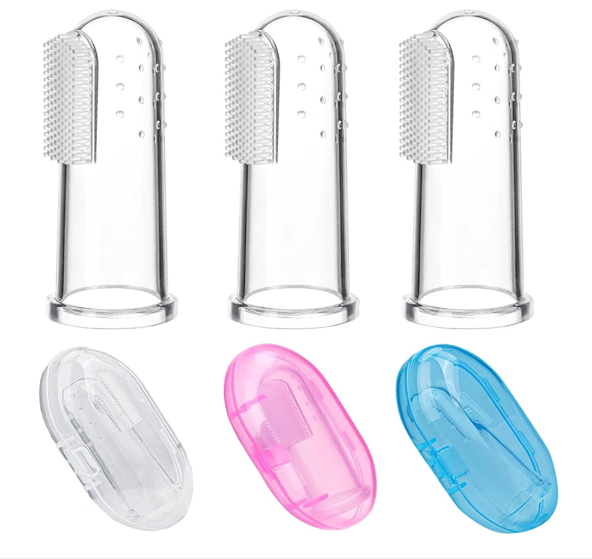 Soft Silicone Baby Finger Toothbrush