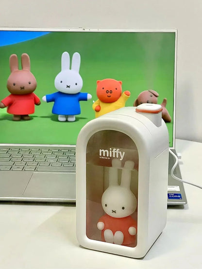 MiffyMist – Cute & Compact USB Humidifier with Night Light for Bedroom & Home