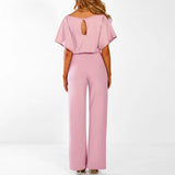 Mira – Chic Belted Women's Jumpsuit