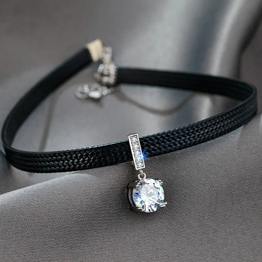 Geometric crystal collar 1