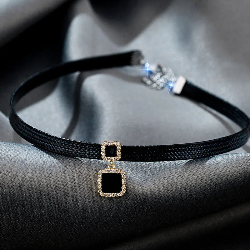 Geometric crystal collar 4