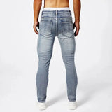 Rocco - Men's Slim Fit Moto Jeans