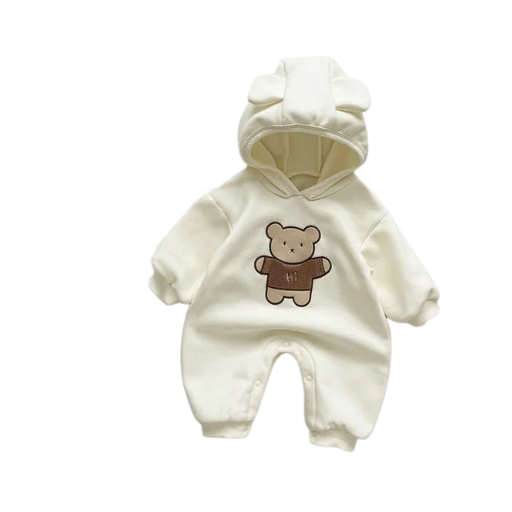 CUDDLES - Warm Baby Bear Winter Overall