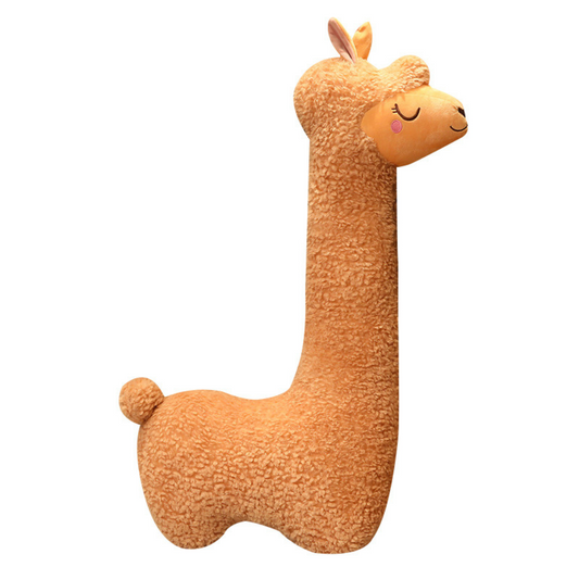 CuddlePal – Soft and Adorable Llama Plush Baby Pillow