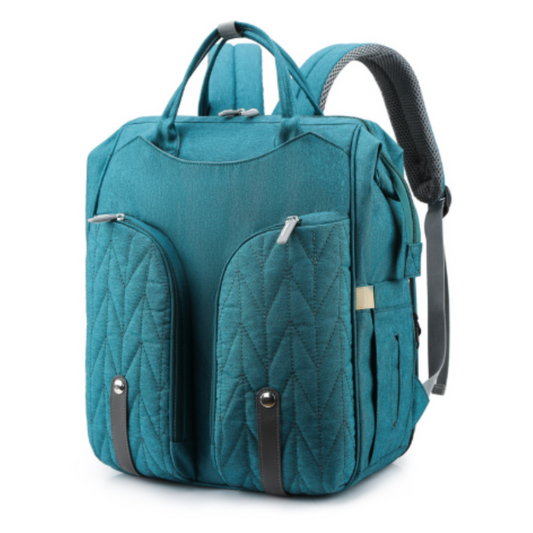 IvoryCradle - Baby Travel Diaper Bag with Expandable Crib