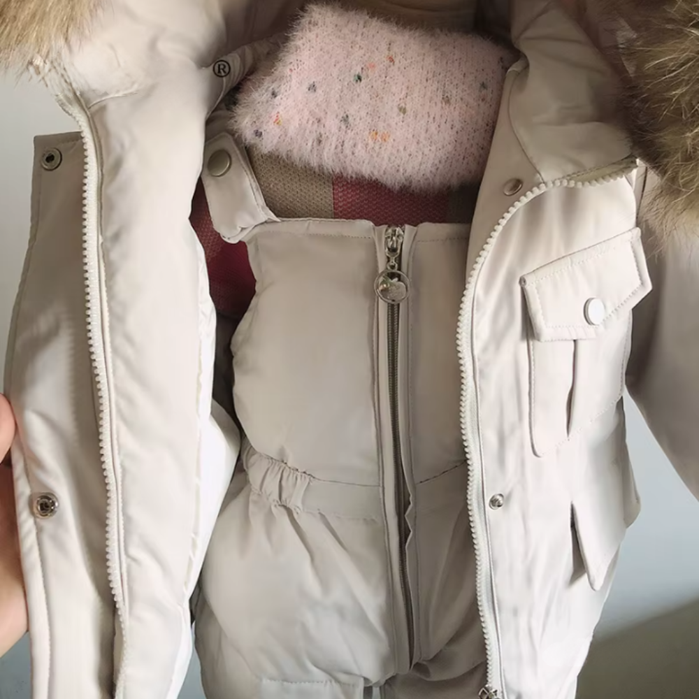 Lalora Winter Snuggle Set - Cozy Down Baby Jacket & Snowsuit