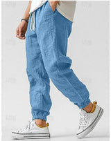Steffen | Men's cargo pants made of linen and cotton 1