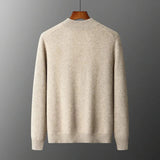 Elvero – Wool Blend Men's Zipped Cardigan