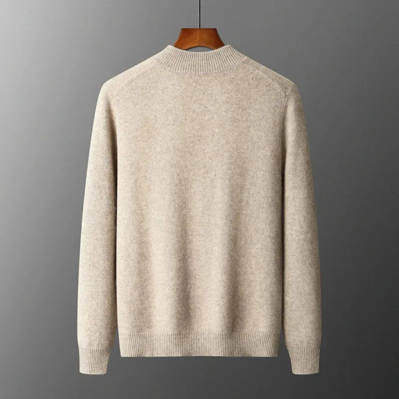 Elvero – Wool Blend Men's Zipped Cardigan