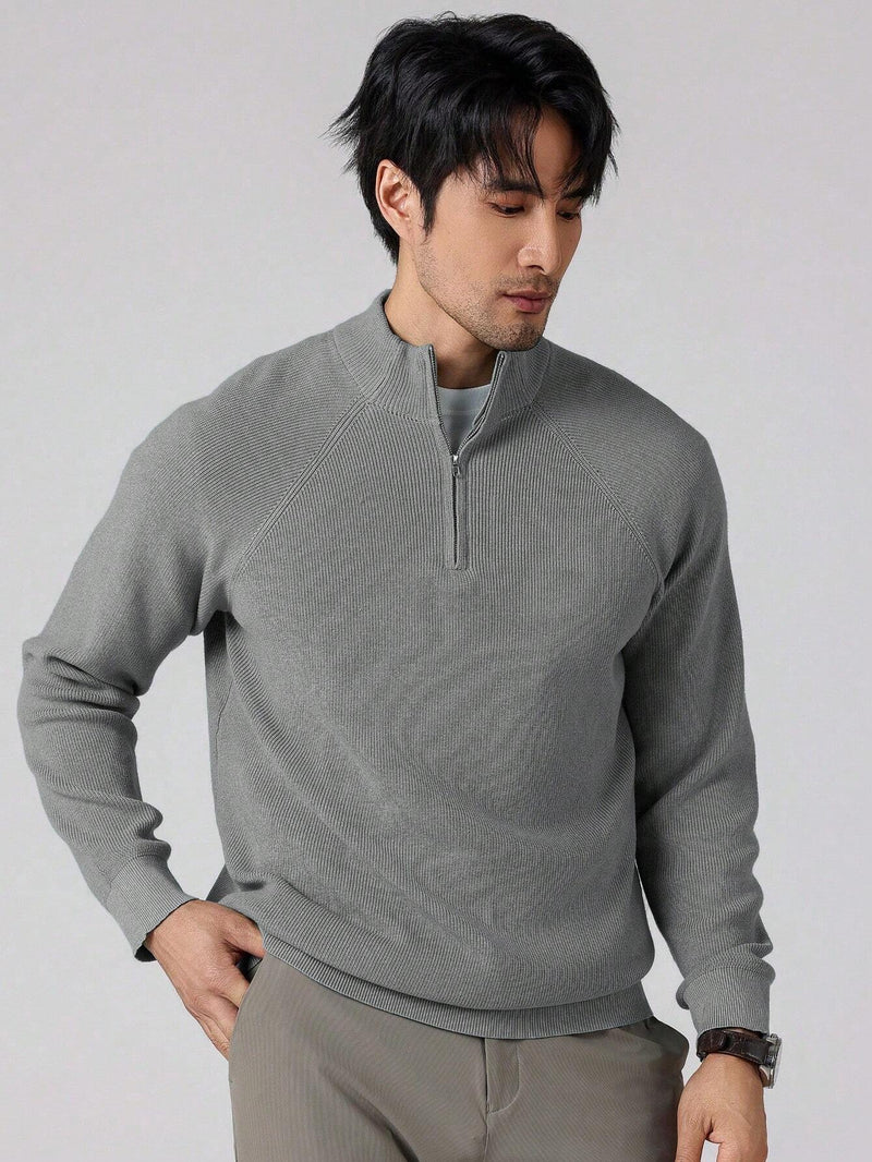 Rico – Men's Slim-Fit Half-Zip Pullover