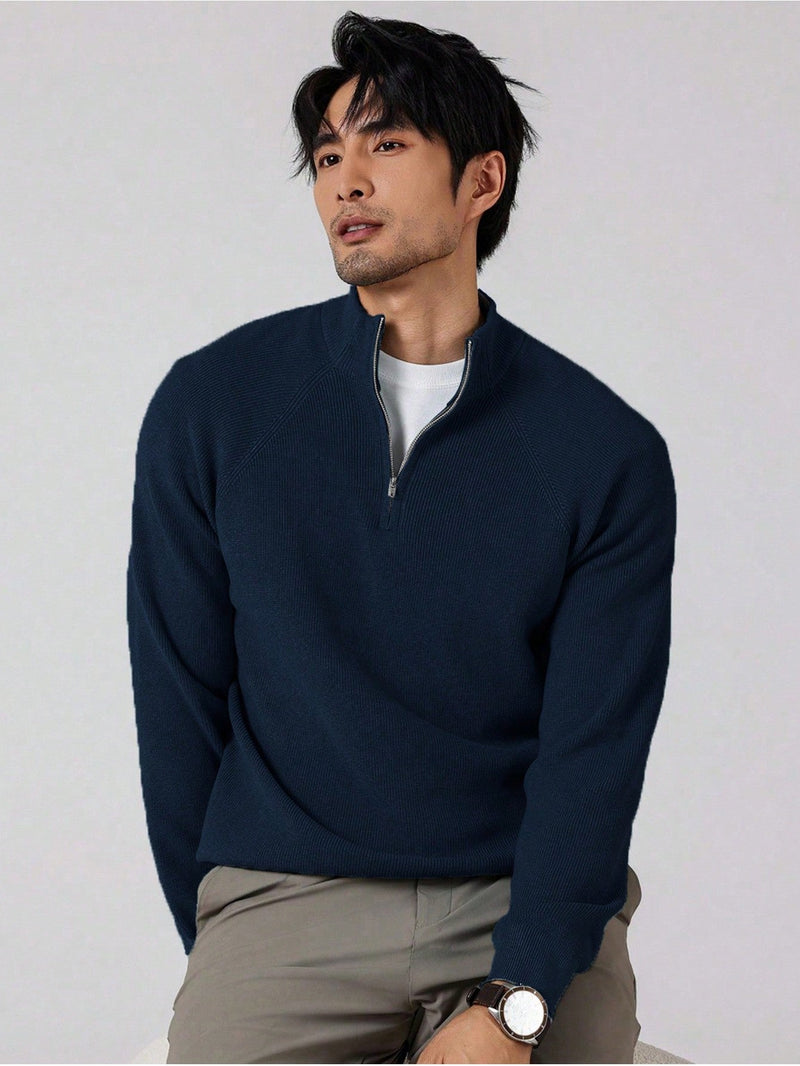Rico – Men's Slim-Fit Half-Zip Pullover