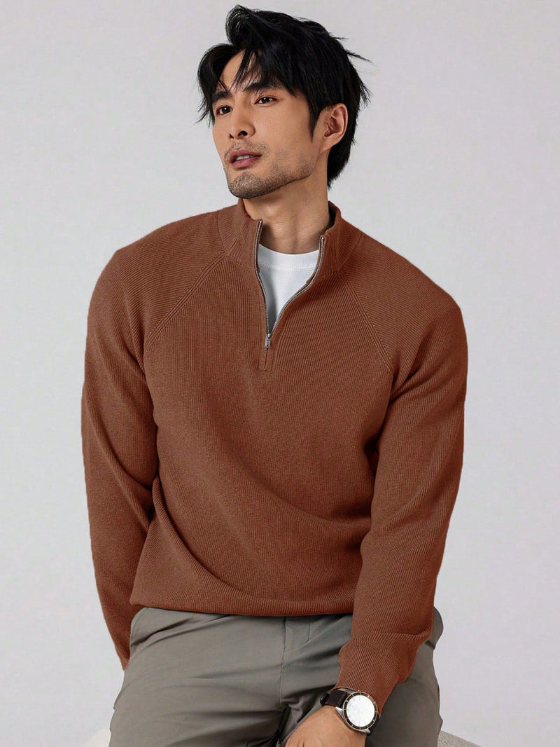 Rico – Men's Slim-Fit Half-Zip Pullover