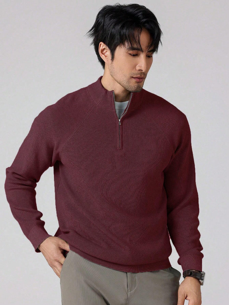 Rico – Men's Slim-Fit Half-Zip Pullover