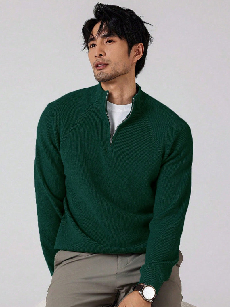 Rico – Men's Slim-Fit Half-Zip Pullover
