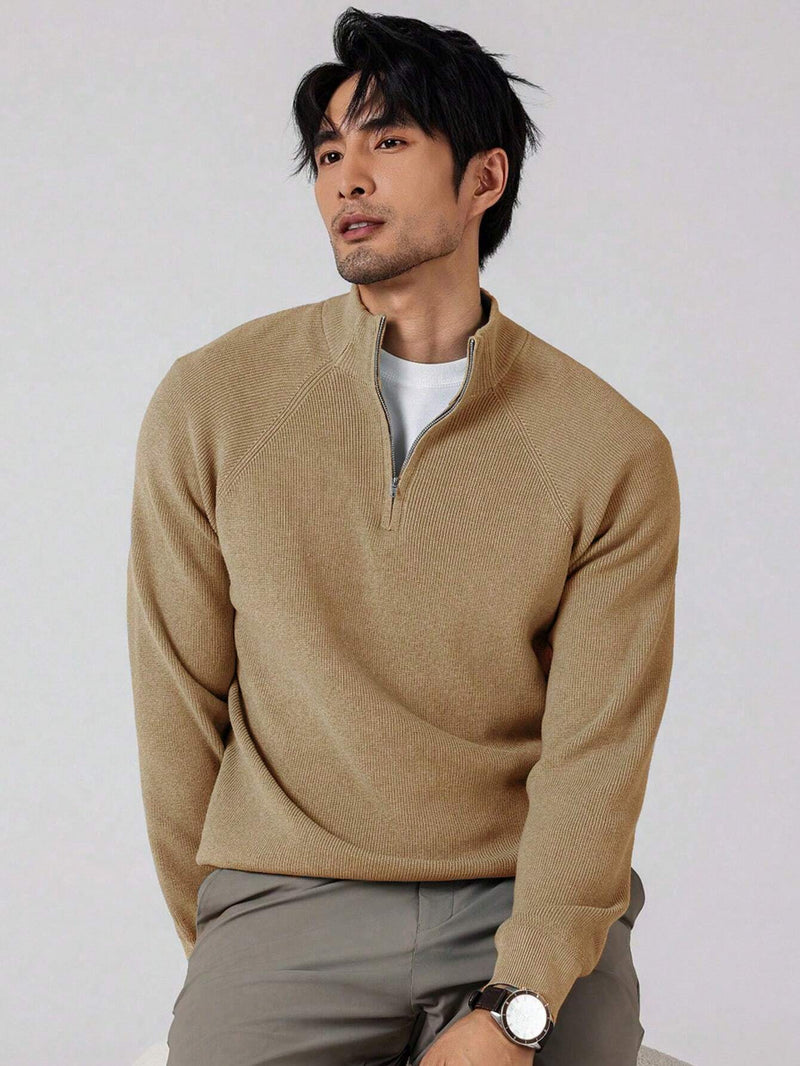 Rico – Men's Slim-Fit Half-Zip Pullover
