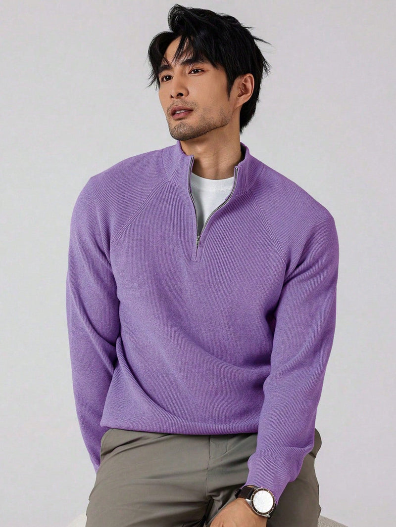 Rico – Men's Slim-Fit Half-Zip Pullover