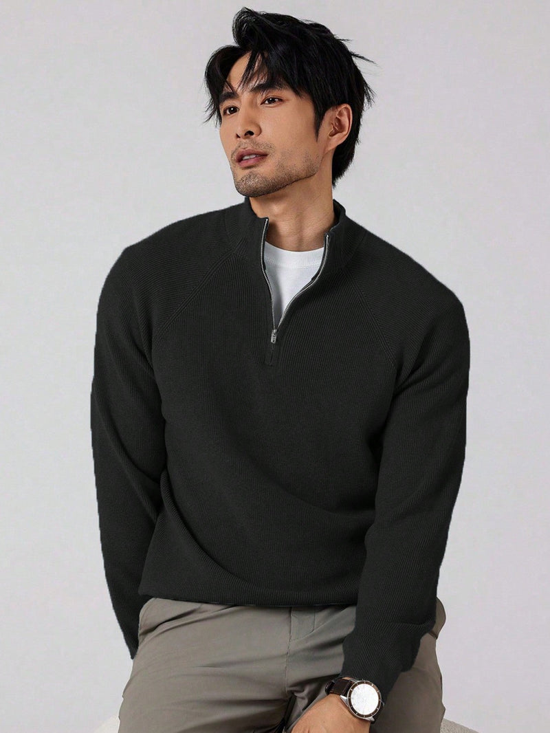 Rico – Men's Slim-Fit Half-Zip Pullover
