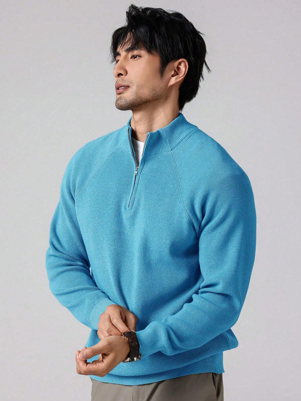 Rico – Men's Slim-Fit Half-Zip Pullover