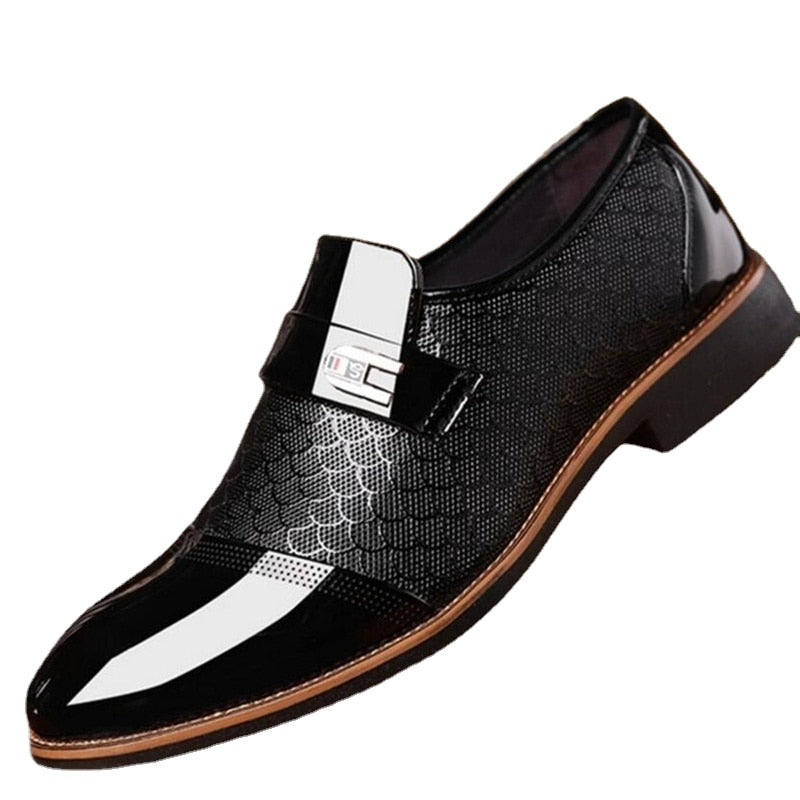 Stylish shiny men's shoes - Hudson 3