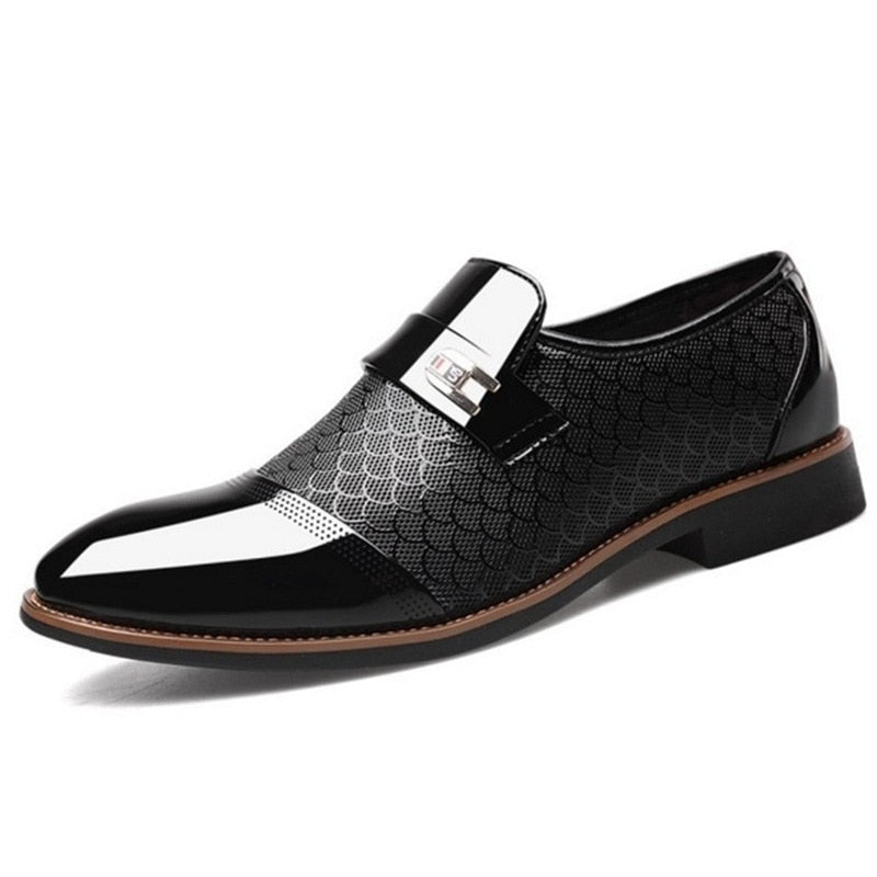 Stylish shiny men's shoes - Hudson 4