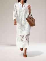 Susanne | Luxurious long lace dress 0