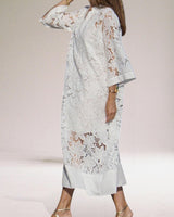 Susanne | Luxurious long lace dress 4