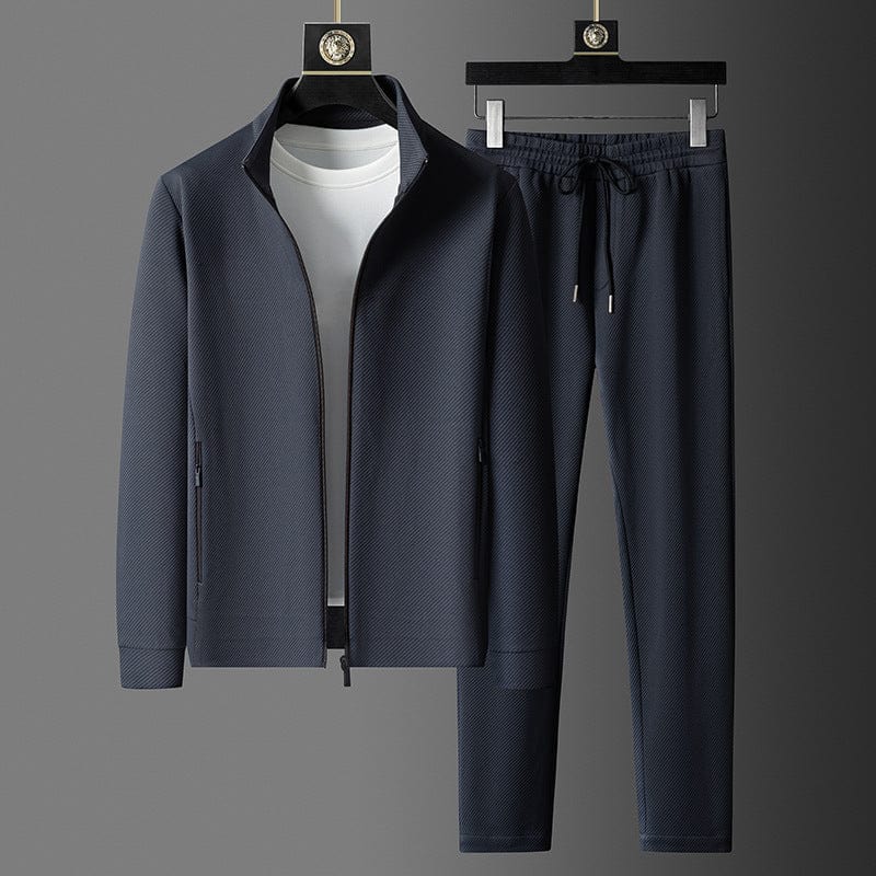 Men’s Zip-Up Tracksuit Set