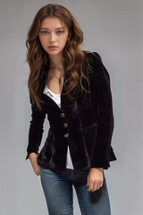 Lina – Slim Fit Retro Women's Blazer