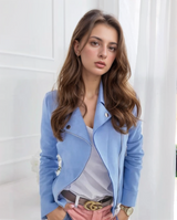 Luna – Casual Turn-Down Women's Collar Jacket
