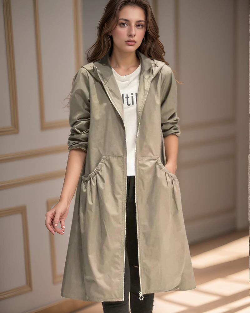 Luna – Lightweight Waterproof Women's Hooded Jacket