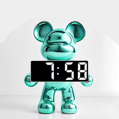 Variant image for Urbanglow - Digital Alarm Clock with Unique Teddy Bear Design & Clear Display-4