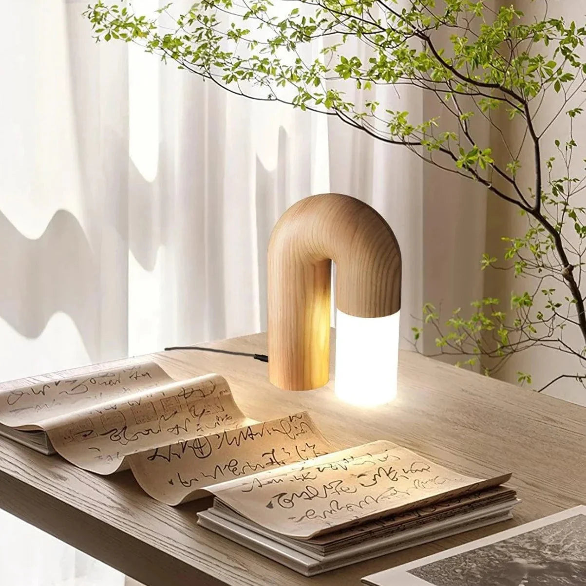 LumaArc - Elegant Arc Desk Lamp