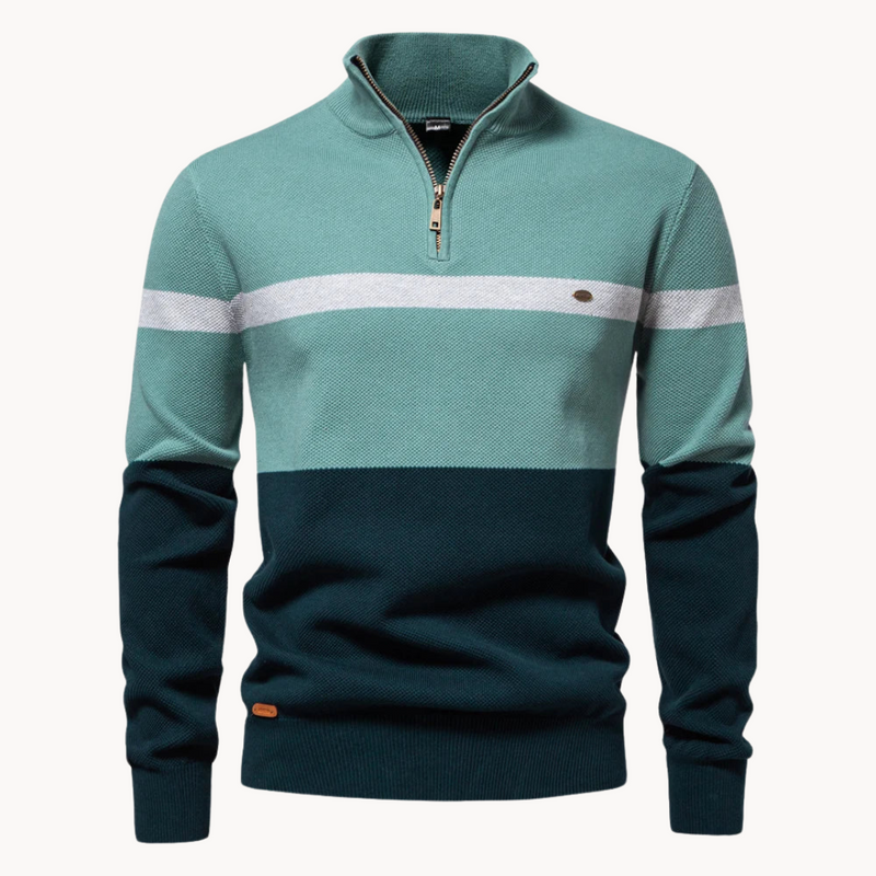 Lukas – Classic Men's Cotton Crewneck Sweater