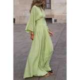 Luna - Flowy Long Women's Sleeve Dress