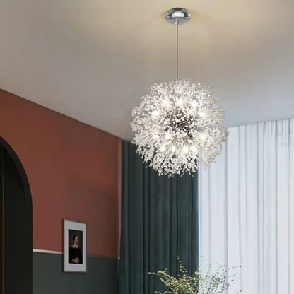 LumiLuxe - Modern Crystal Chandelier