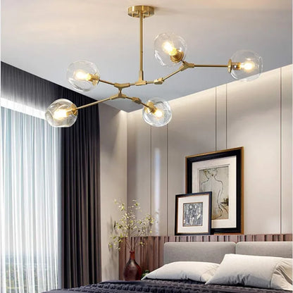 StellaLume - Modern Glass Chandelier