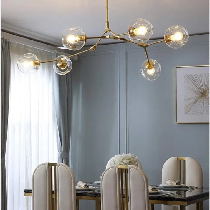 StellaLume - Modern Glass Chandelier