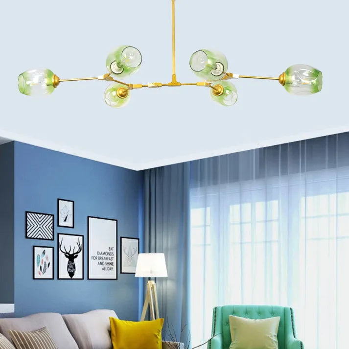 StellaLume - Modern Glass Chandelier